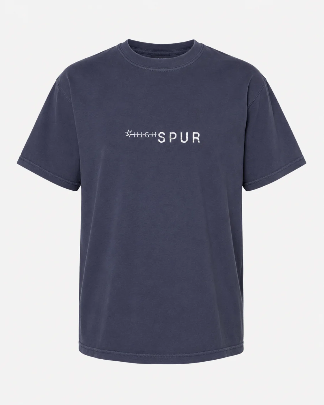 HIGHSPUR Rough Stock Tee — Vintage Wash Navy